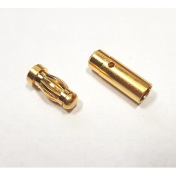 ZLATÝ KONEKTOR 4 mm (83406) 1 sada NĚMECKO (ultralehký)