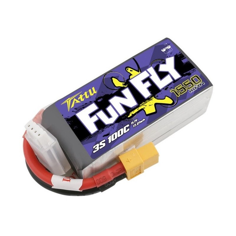 GENS ACE 11.1V/1550 MAH 100C TATTU FUNFLY Series