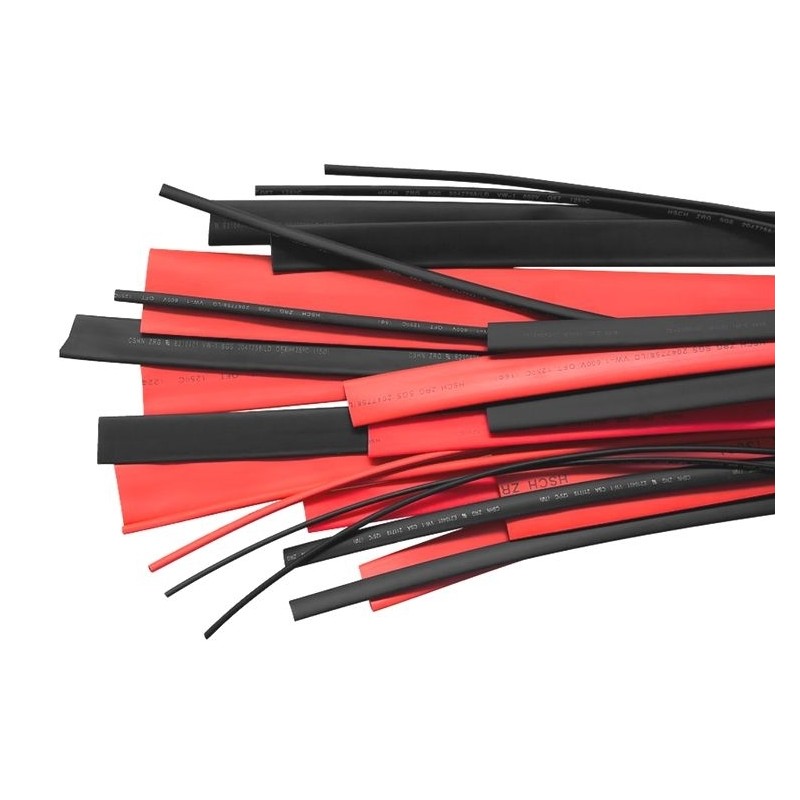 RURKA TERMO. 1 mm CZERWONA (1 mb)