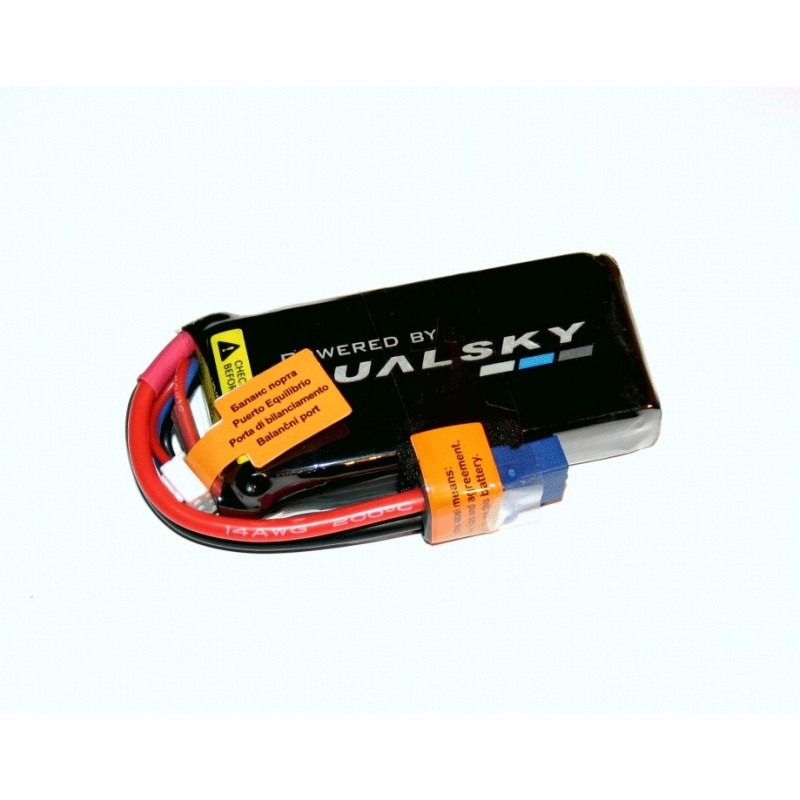 DUALSKY 7.4V/1300MAH 60C/5C HED