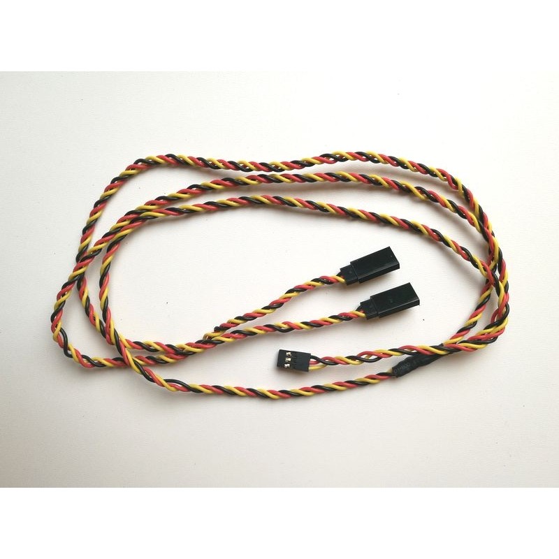 PRZEWÓD Y KABEL JR 900MM SKRĘTKA - 0,33mm (22AWG)