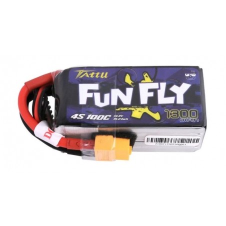 GENS ACE 14.8V/1300 MAH 100C FUNFLY TATTU