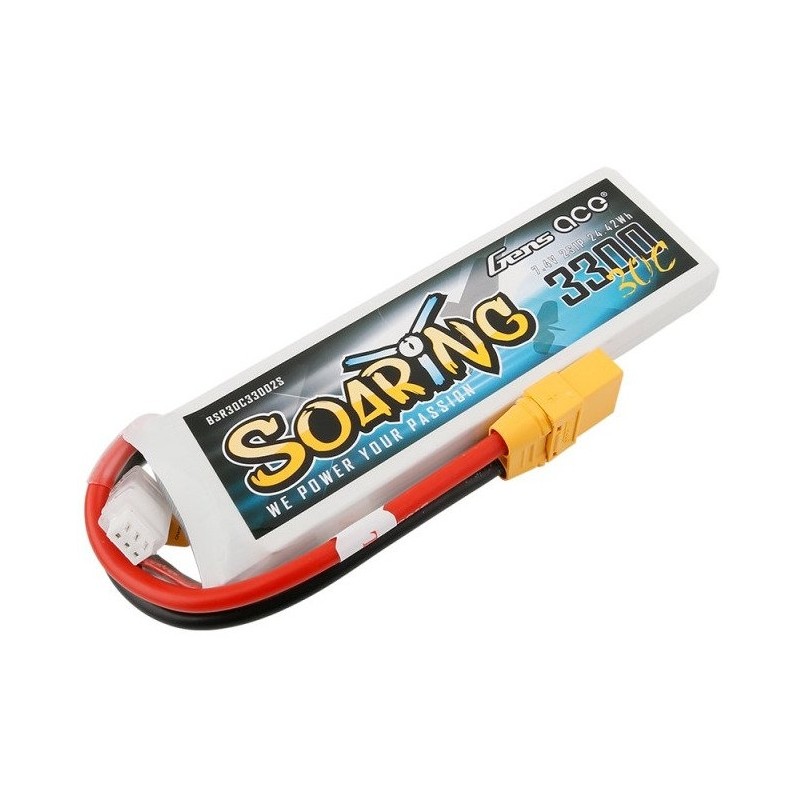 GENS ACE   7.4V/3300 MAH 30C SOARING 