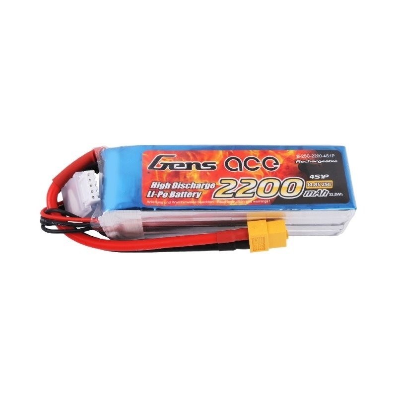 GENS ACE 14.8V/2200 MAH 25C / XT60