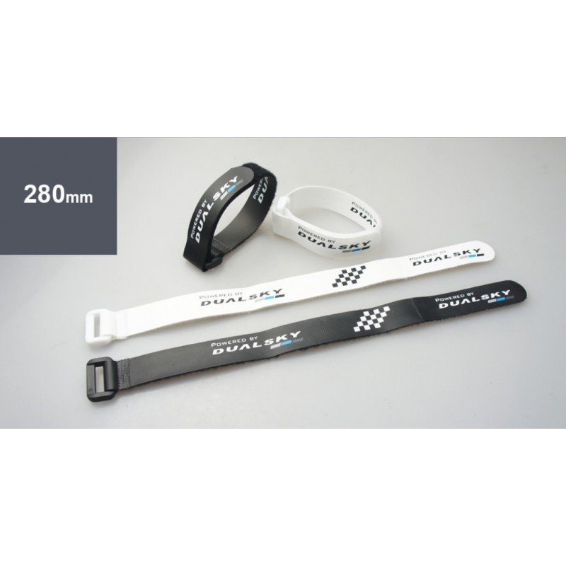 DUALSKY RZEP Z KLAMRĄ 280mm V2 (4 sztuki)