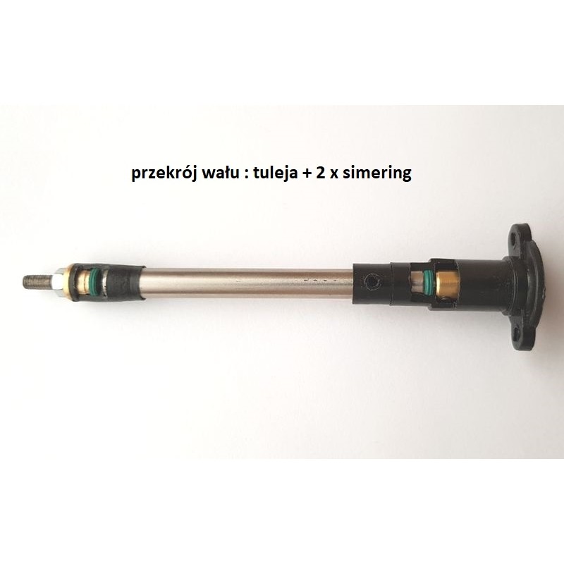 PS WAŁ NAPĘDOWY WS-04/120 mm/M4/3,17 mm( silnik bezszczotkowy -