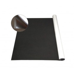 MIKROGUMA  3*200*300 mm CZARNA z klejem 