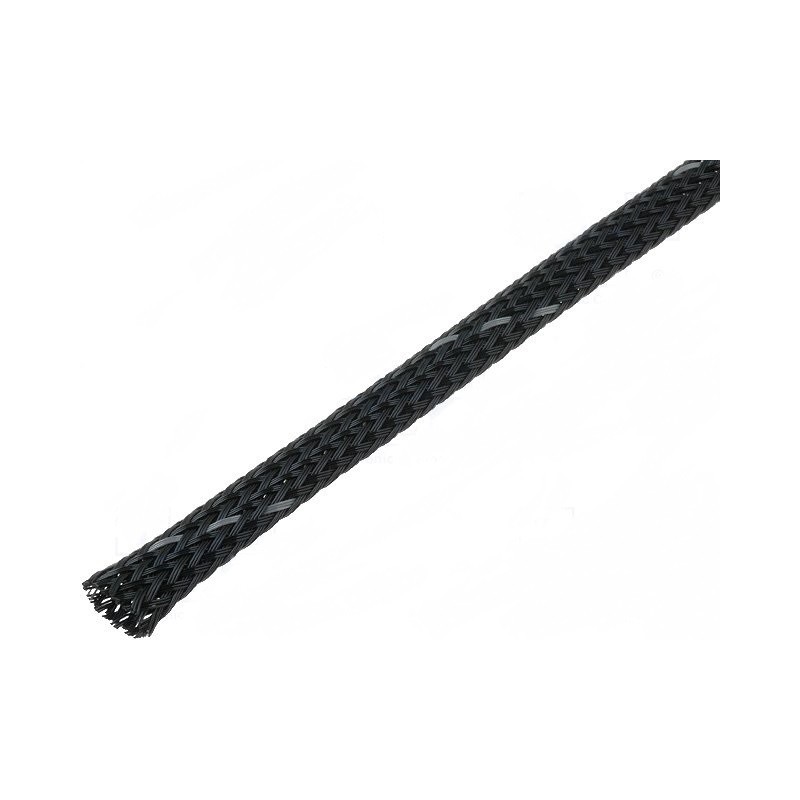 WĄŻ OCHR.PLECIONKA 2/4/1000 mm CZARNY
