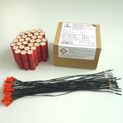 KL. RAKETOVÝ MOTOR C6-7 + ELEK IGNITER 30 kusů (0357) NĚMECKO