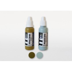 FARBY AKRYLOWE nr.10 - USA / EUROPA -    zestaw