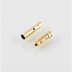 POZLACENÝ KONEKTOR 3 mm (1 sada)