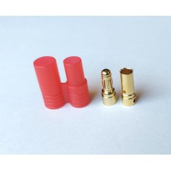 KONEKTOR POZŁACANY 3,5 mm + OSŁONA (1008)