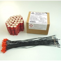 KL. SILNIK RAKIETOWY D9-P + zapalnik     elektryczny / 30 sztuk (0489) GERMANY