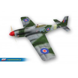 ESA AIRCO MB AT P 51 D MUSTANG MK IV (WHITE) ON THE POLISH SKY