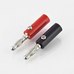 ZLATÝ KONEKTOR 4 mm / ZÁTKY / banány