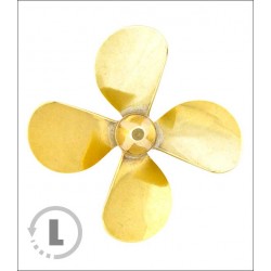 RABOESCH ŚRUBA MOSIĘŻNA 20mm/M3 (CCW) lewa (147-02) - 4 łopaty