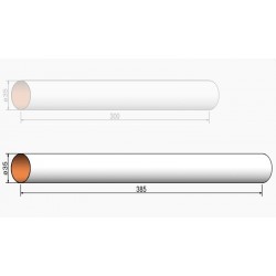 TUBE CLASS FOR ROCKET 35 * 385mm (203538500) GERMANY