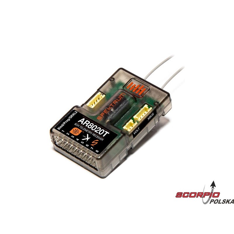 SPEKTRUM ODBIORNIK AR8020T (SPMAR8020T) z telemetrią