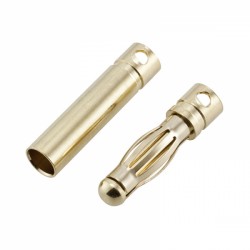 ZLATÝ KONEKTOR 4 mm (1 sada)