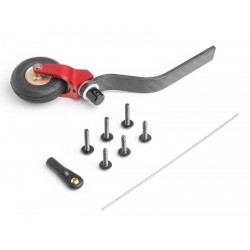 PODWOZIE OGONOWE  20-40 CC (2DH3110) / (węgiel + aluminium)