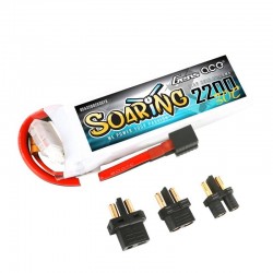 GENS ACE  7.4V/2200 mAh 30C SOARING / EC3 / XT60 / T-PLUG