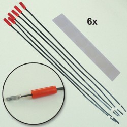 KEY ELECTRIC IGNITER MISSILE 6 pieces (7001) GERMANY