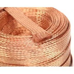 COPPER BRAIDED HOSE 4/11/1000 mm