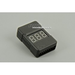 VOLTAGE INDICATOR LiPo - TESTER / plastic housing