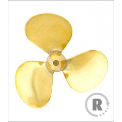 RABOESCH BRASS SCREW 35mm / M4 (CW) right (156-03) - 3 blades