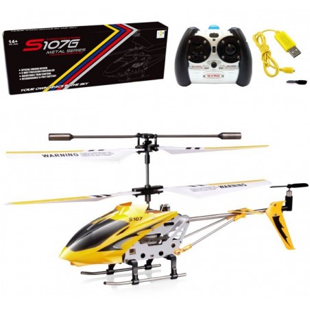 Spanning Gastheer van krater SYMA HELICOPTER 107G - yellow