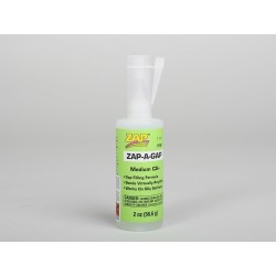 CYAN ADHESIVE. 56.6g MEDIUM ZAP (PT-01)