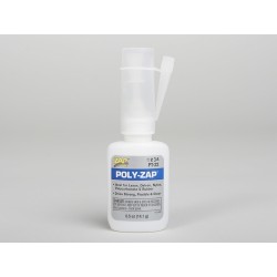 CYJAN GLUE. 14.1G ZAP FOR RUBBER NYLON, LEXAN .... (PT-22)
