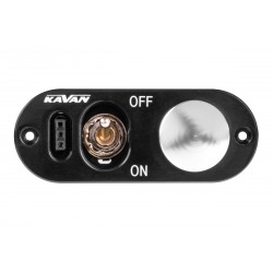 KAVAN WŁĄCZNIK x 1 + WLEW PALIWA + GNIAZDO ŁAD. x 1 (KAV50.3102)