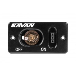 KAVAN WŁĄCZNIK x 1 + GNIAZDO ŁAD. x 1 (KAV50.3101) prostkąt