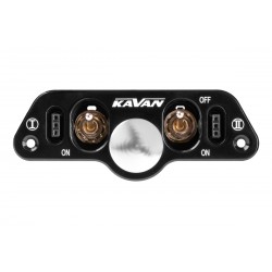 KAVAN WŁĄCZNIK x 2 + WLEW PALIWA x 1 +  GNIAZDO ŁAD. x 2 (KAV50.3103)