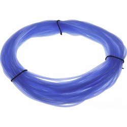 SILIKONOVÁ hadice 5,5*2,4 mm / 1 běžný metr / modrá