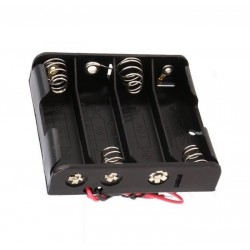 R6* 4 (AA) flat battery cage BH-341-1A (7056)
