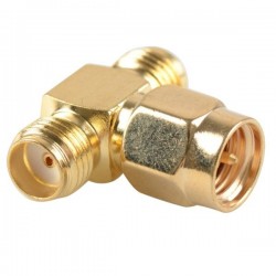 TRANSITION tee splitter - SMA plug 2*SMA jack (9345)
