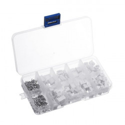 KIT OF CONNECTIONS XH r-2.54 / 230 pieces ( balancer plugs and sockets 2-3-4-5 PIN )