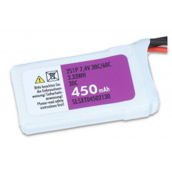 SLS  7,4V/ 450mAh 30C/60C XTRON