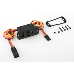 GRAUPNER SWITCH WITH CHARGING SOCKET / JR / GRAUPNER / HITEC (3046)