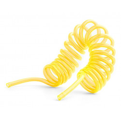 WĘŻYK DO BENZYNY SPIRALA 5*3 mm (1035Y) żółty