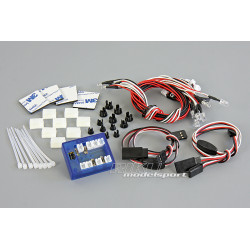 OŚWIETLENIA LED CAR (QS00046-NW) ze      sterowaniem