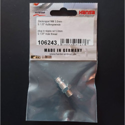 HARDER & STEENBECK CONNECTOR (106243) 5 mm / G 1/8" - GERMANY