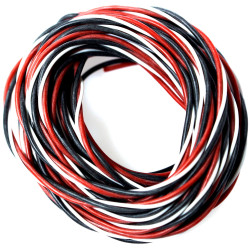 PRZEWÓD DO SERW 2*1+0,25mm / 5mb BUS     SILIKON (54075) FUTABA / GERMANY