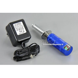 ŻARNIK + AKUMULATOR + ŁADOWARKA ( ANP935 ) ze wskaźnikiem naładowania