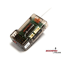 SPEKTRUM ODBIORNIK AR6110AT / DSMR 6CH   AVC z telemetrią