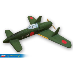 ESA AIRCOMBAT J7W1 SHINDEN (WHITE) IN THE POLISH SKY