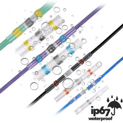 WIRE CONNECTOR 0,6 - 6 mm2 ( 50 pieces ) quick connector with tin (16268)