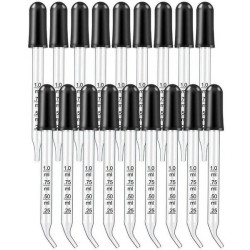 GLASS DROPLOMIXER 1 ml / bent ( pipette )